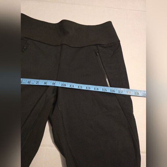 Athleta Peak Hybrid Fleece Tight In Black Size Medium - Picture 8 of 13